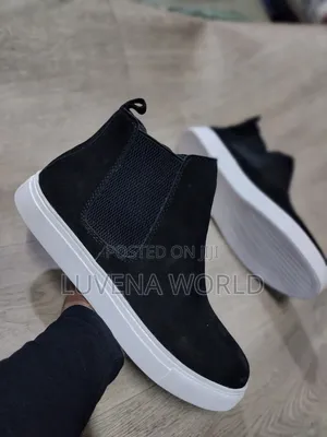 Clark White Sole Leather Boots