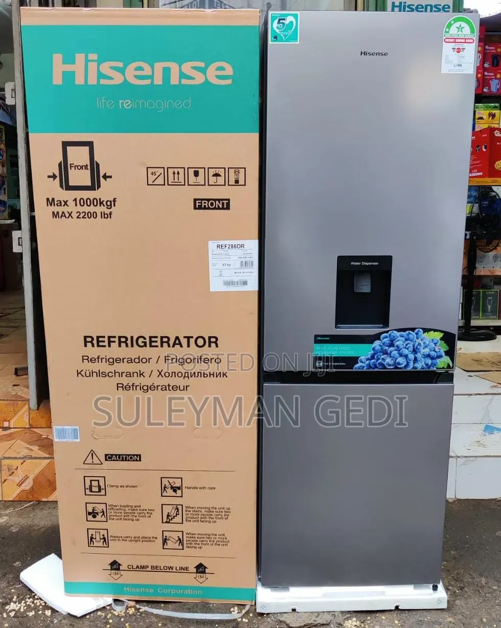 Hisense Fridge 292l No Frost Double Door