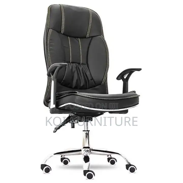 Office Chairs; Leather High Back Swivel Home Office Recliner Chairs