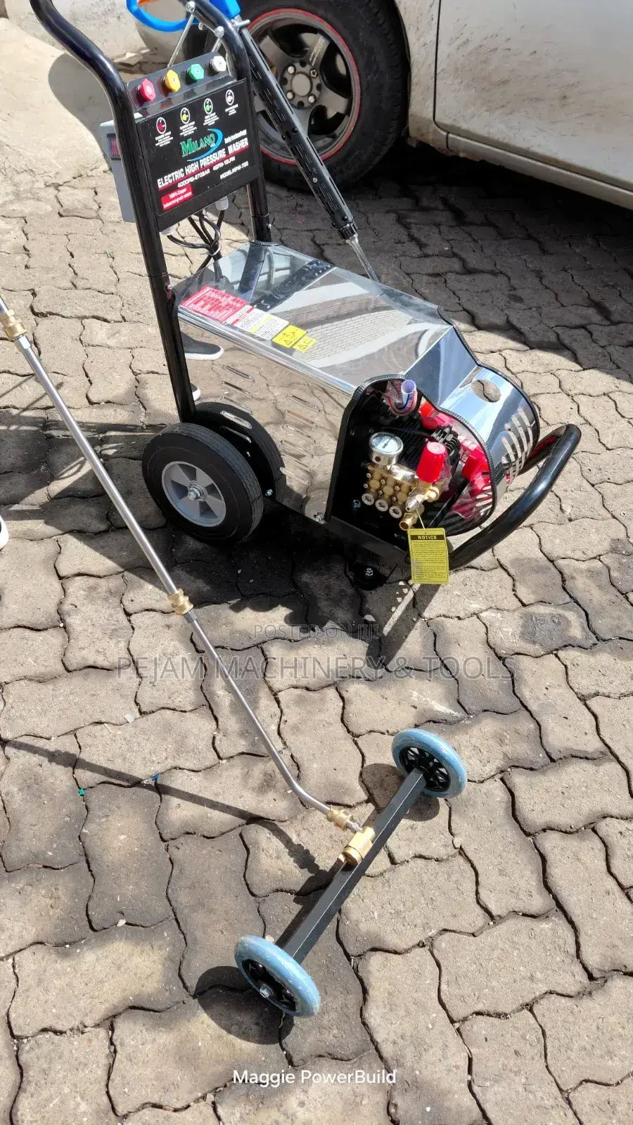 Milano 4000psi Pressure Washer/Car Wash Machine