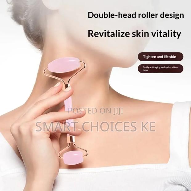 3in1 Natural Stone Derma Facial Jade Roller Massager - thumbnail 5