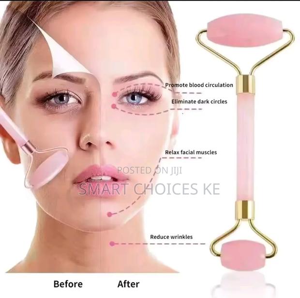 3in1 Natural Stone Derma Facial Jade Roller Massager - thumbnail 7
