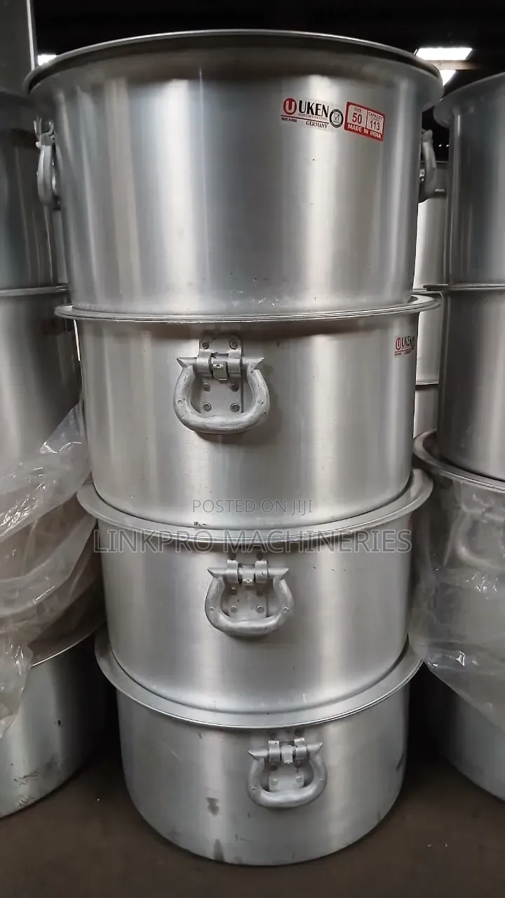 Heavy Duty Aluminium Sufuria 250 Litres