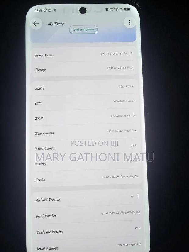 Tecno Camon 50 Pro 256 GB Green - main view