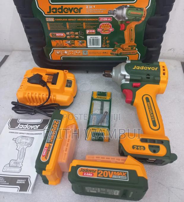 New Arrival 20 Volt Cordless Drive and Wrench Brushless Motor - main view