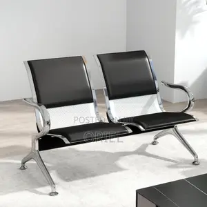 Office Bench : 2-Seater Linked Office Waiting Bench