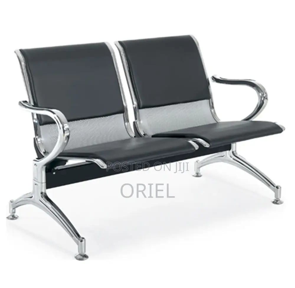 Office Bench : 2-Seater Linked Office Waiting Bench