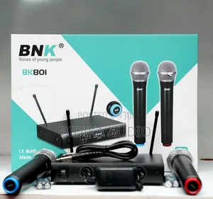 BNK Bk801 Professional Wireless Microphone System