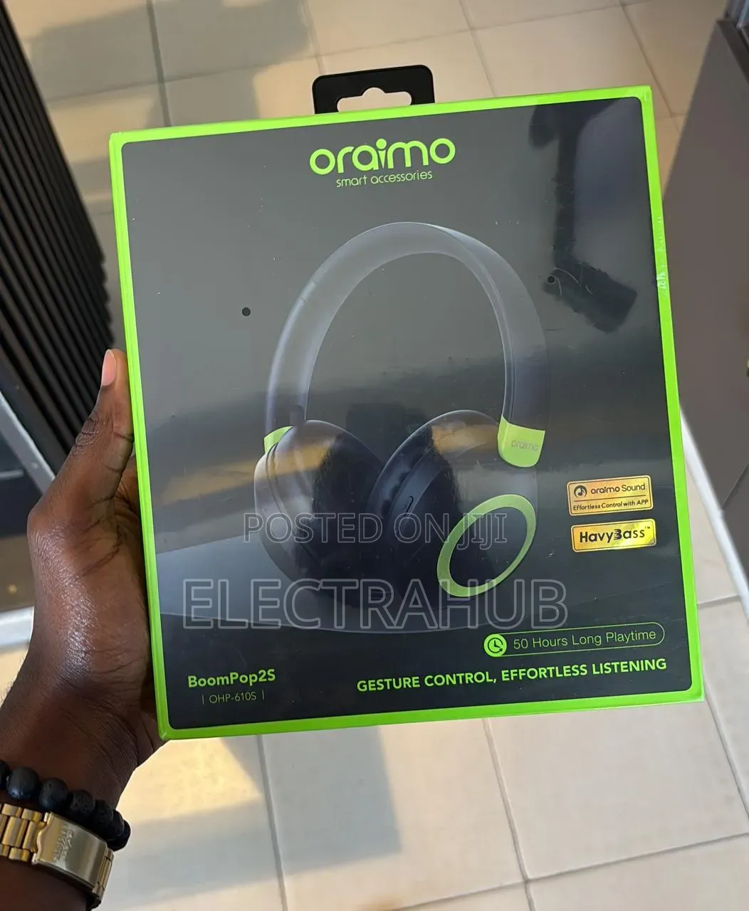 Oraimo Boompop2s Headphones Brand New Sealed