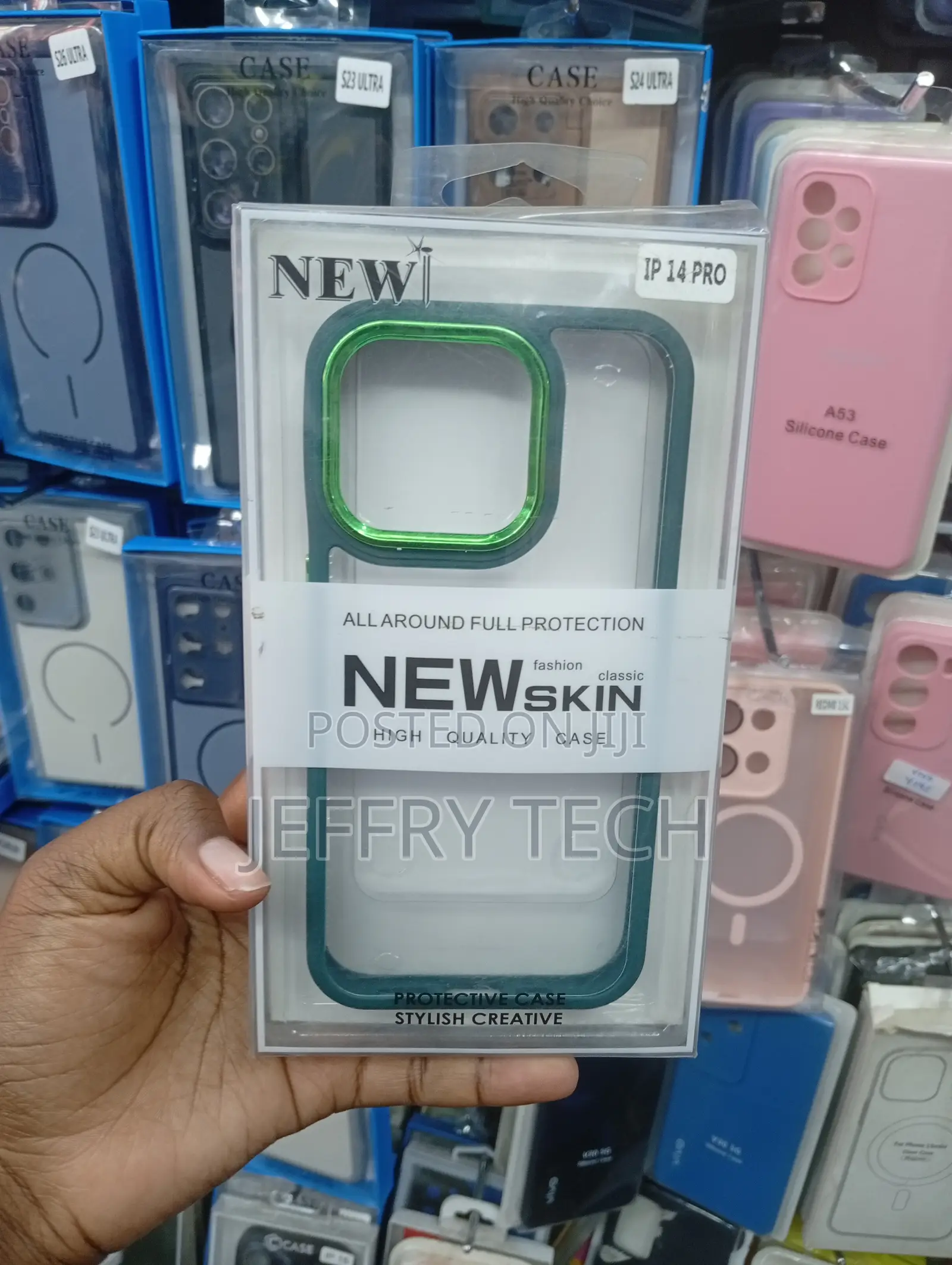 iPhone 14 Pro New Skin Brand Clear Protective Case