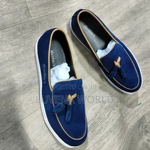 Blue Shenbins Loafers