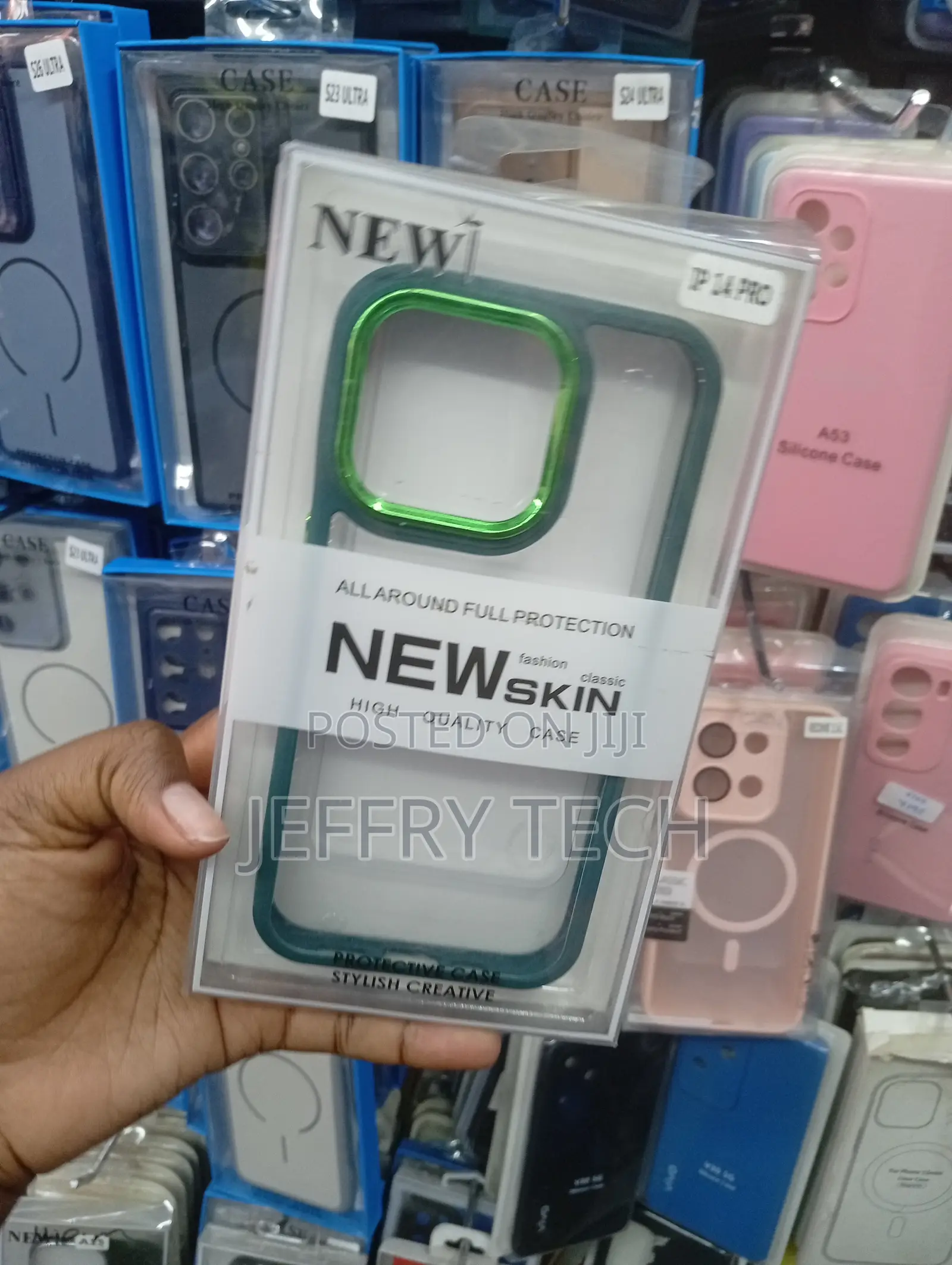 iPhone 14 Pro New Skin Brand Clear Protective Case