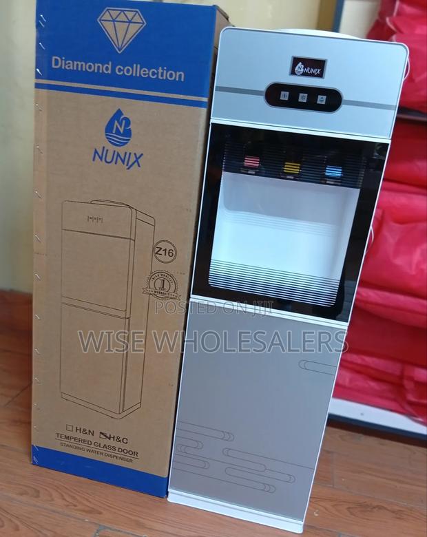 3 Taps Hot, Normal and Cold Water Dispenser- Silver
