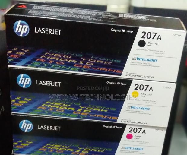 Hp 207a Color Toners Yellow/Cyan/Black