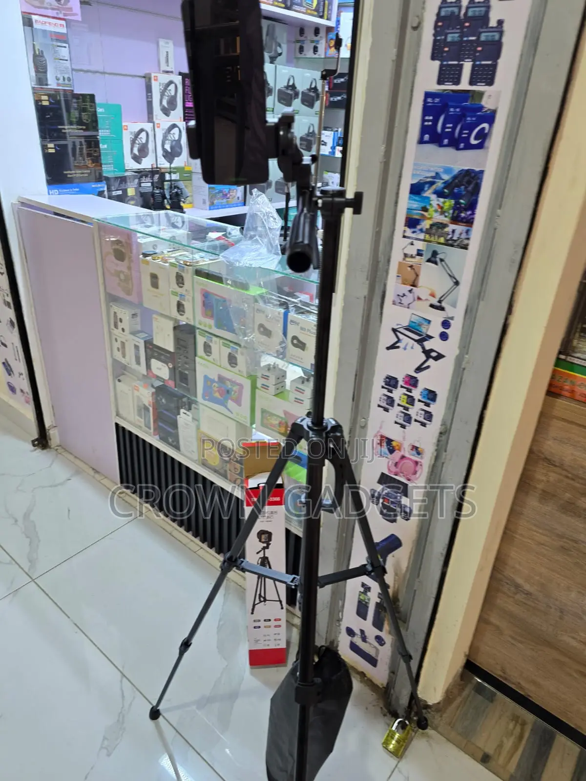 3366 Camera Tripod Smartphone Holder Portable Stand