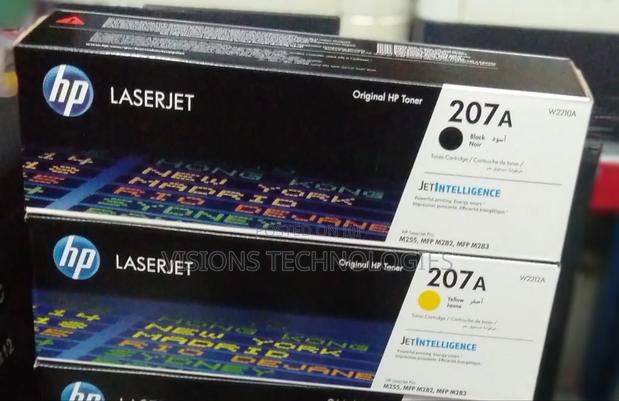 Hp 207a Quality Black and Yellow Toner Cartridge