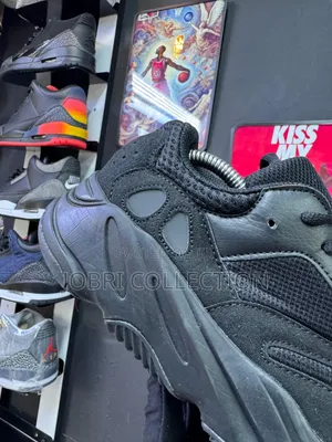 Black Adidas Yeezy Boost 700 Sneakers