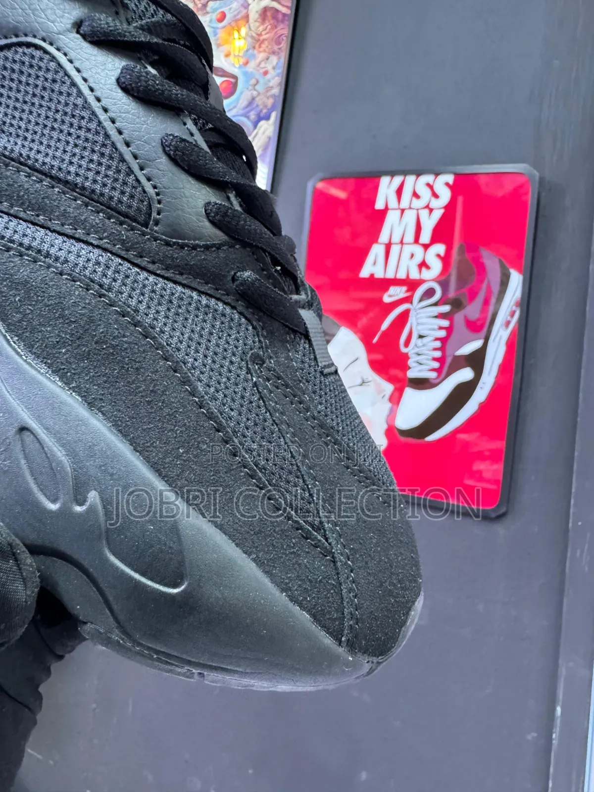 Black Adidas Yeezy Boost 700 Sneakers