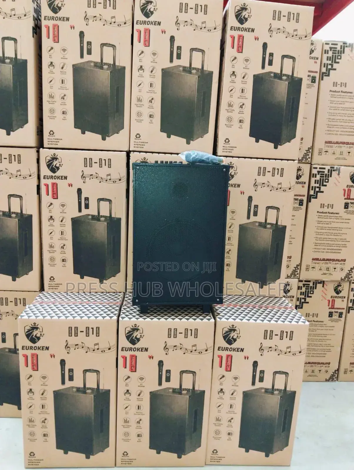 Euroken Portable Trolley Speaker System