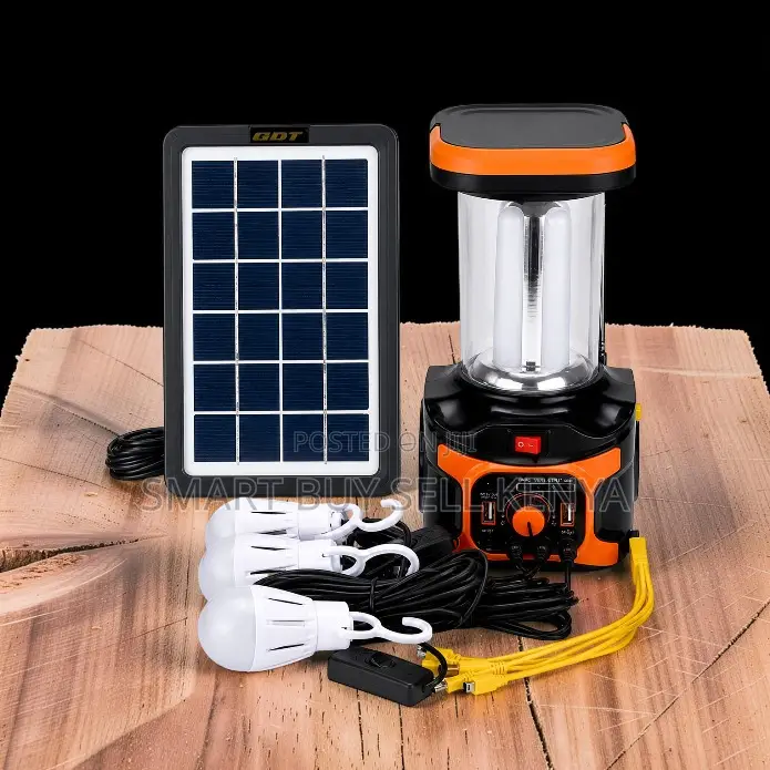 Dat- At 9016b Work Utility Lighting Solar Lighting Kit With Fm Radio