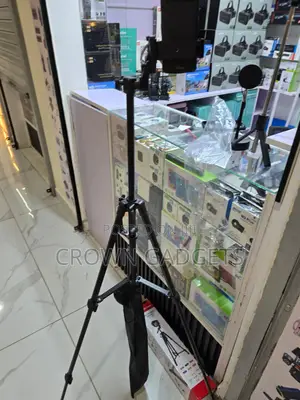 Tripod 3366 DSLR Mobile Phone Stand 360° Rotation