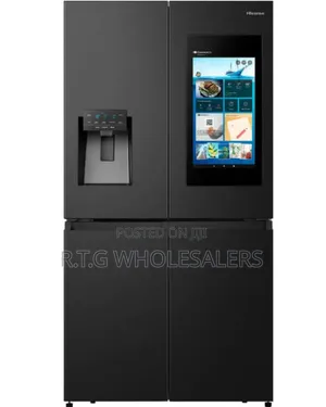 Hisense 538 Litres 4-Door Fridge With Ice Maker Water Dispenser