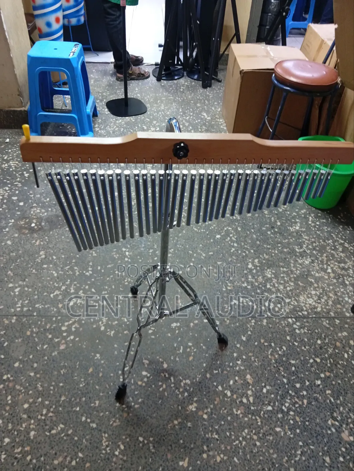 Quality Drum Bar Chime Silver