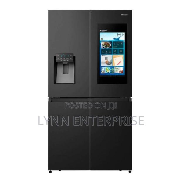 Hisense Fridge 538 Liters 4-Door Smart Screen . - main view