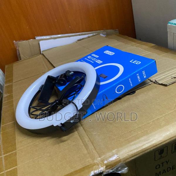 10-Inch Professional Ring Light Setup With 2.1m Stand for Content Prod
