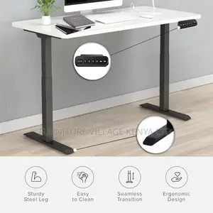 Executive Laptop Height Adjustable Standing Desk Frame