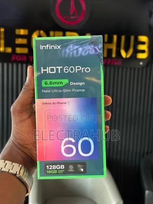 New Infinix Hot 60 Pro 128 GB Black