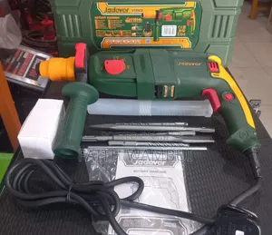  Jadever Rotary Hammer
Power: 800w
With: 1pc Keyless Quick Change