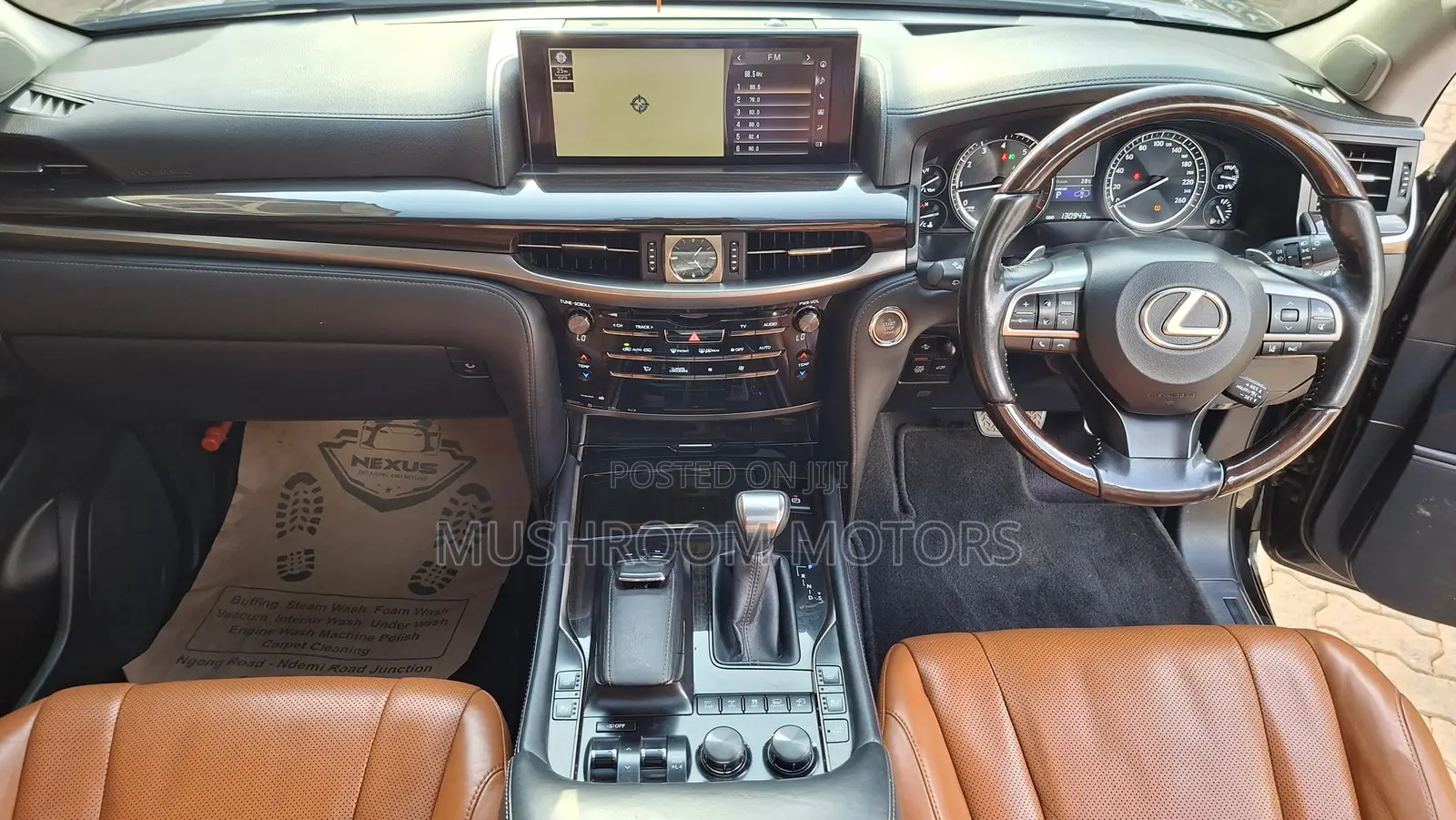 Lexus LX 570 (5 seats) AWD 2015 Black