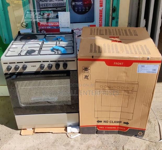 Von Cooker,Von Cooker 60x60 3+1 Electric Burners Flame Failure Device