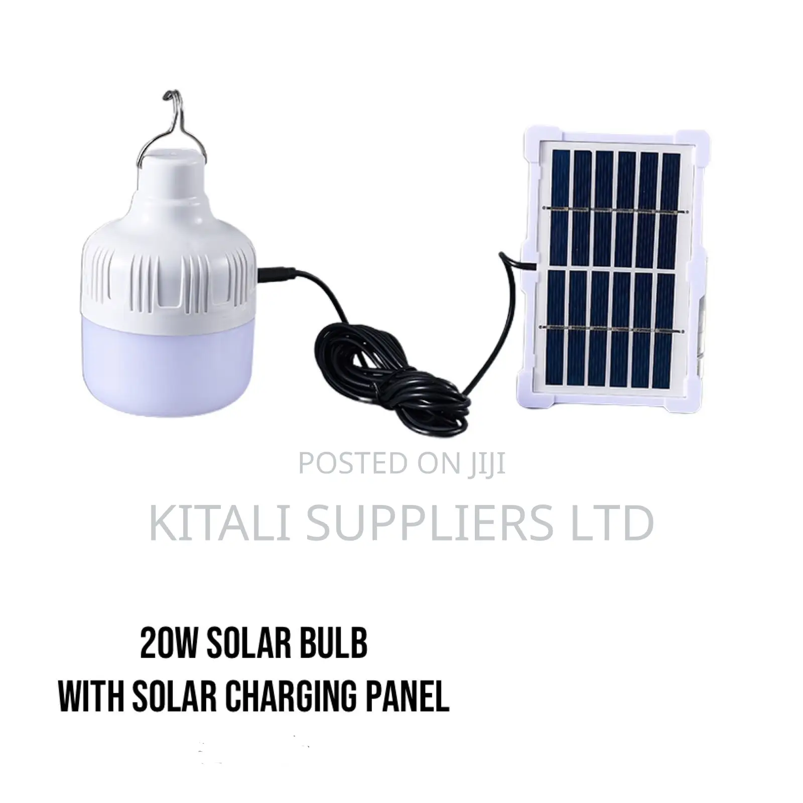 20w Solar Emergency Led Bulb Kit