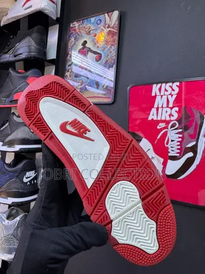 Nike Air Jordan 4 "Brick by Brick” Sneakers
