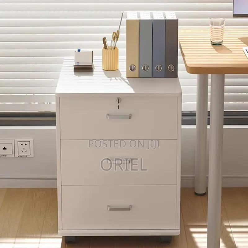 3-Drawer Office Cabinet : Home Office Filing Cabinet