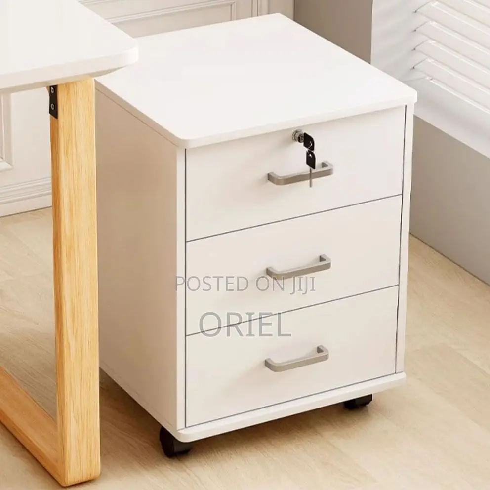 3-Drawer Office Cabinet : Home Office Filing Cabinet