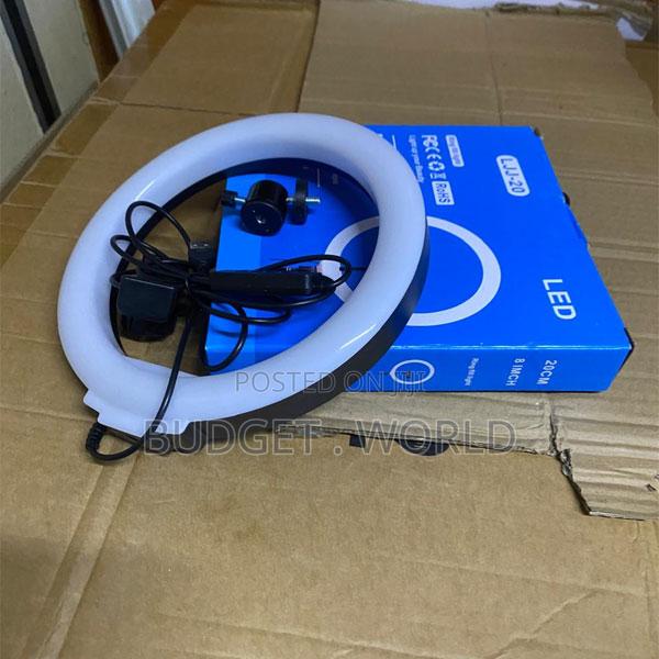 12-Inch Led Ring Light Kit With Tall 2.1m Stand for Photography and St