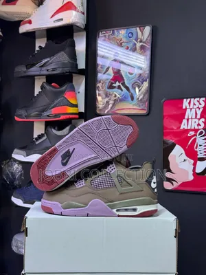 A Ma Maniére X Air Jordan 4 "Dark Mocha" Sneakers