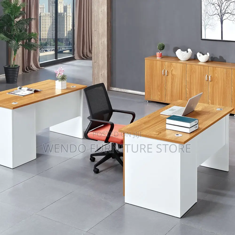 Office Desk : Modern 1.4-Meter Imported Executive Office Desk