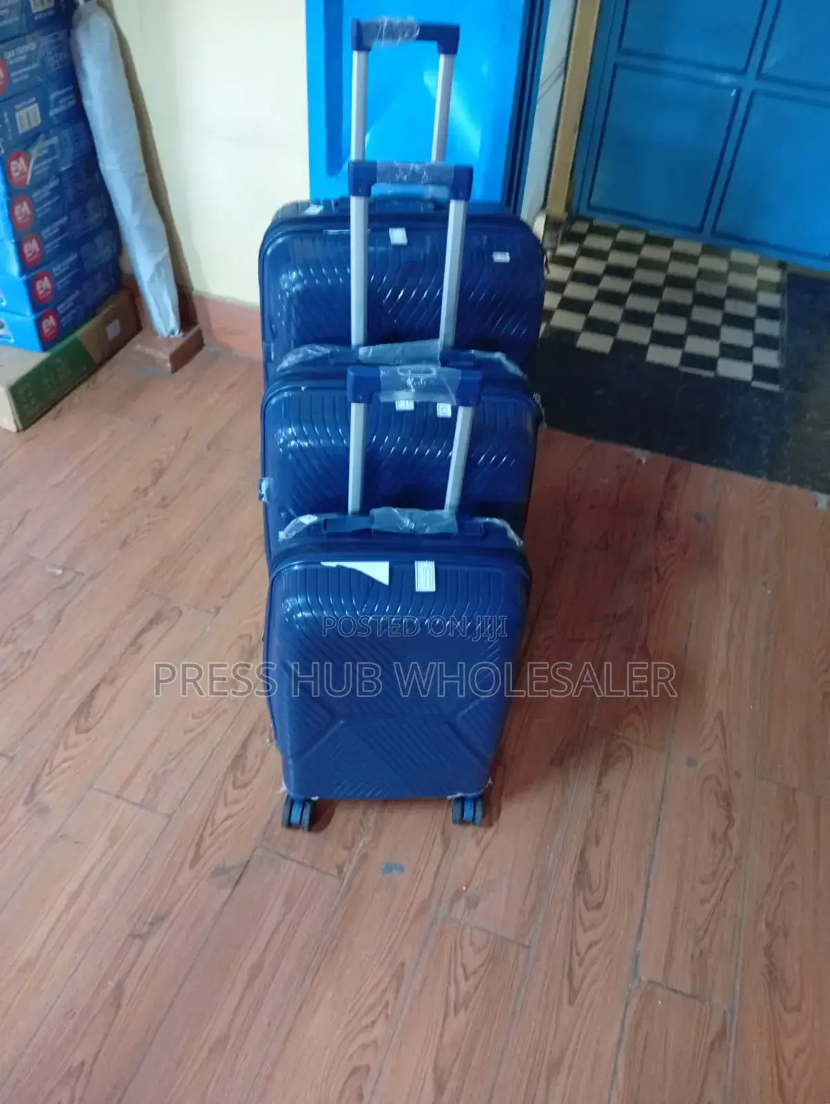 3-in-1 Unbreakable Polypropylene (Pp) "Rubber" Hardshell Luggage Set
