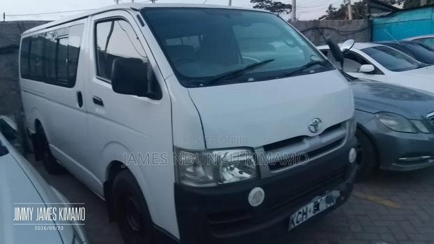Toyota HiAce 2009 White - thumbnail 5