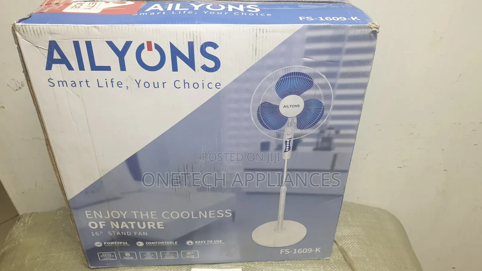 Ailyons 16inch Standing Fan