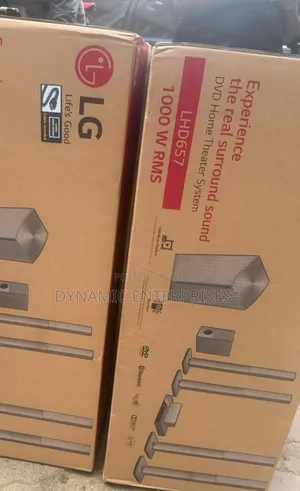 Lg Lhd657 Dvd Home Theater System (1000w Rms)
