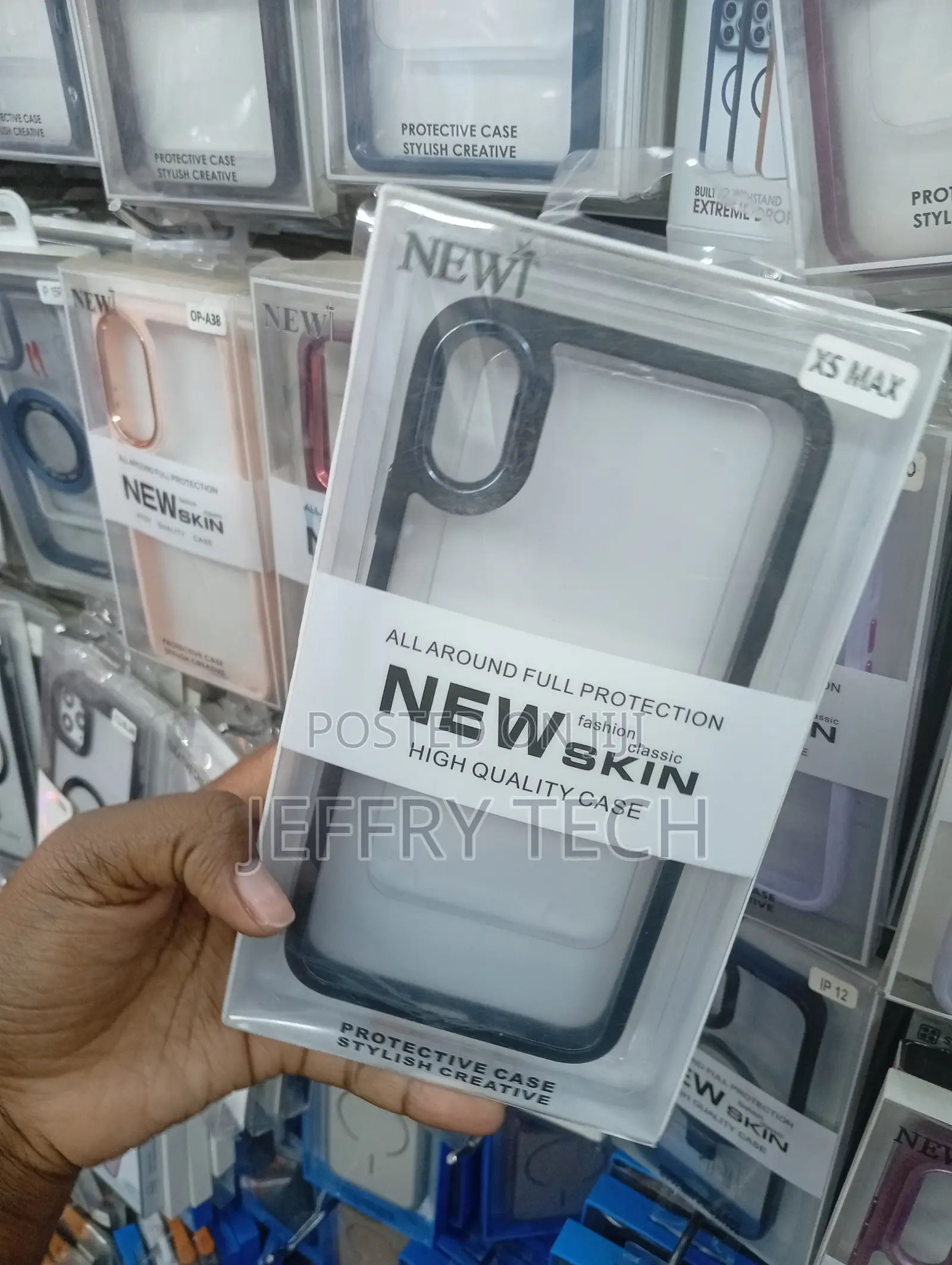iPhone Xs Max Raised, Matte-Textured Edges Over