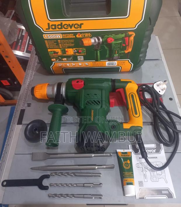 New Arrival 1500 Watts Jadever Rotary Hammer Machine