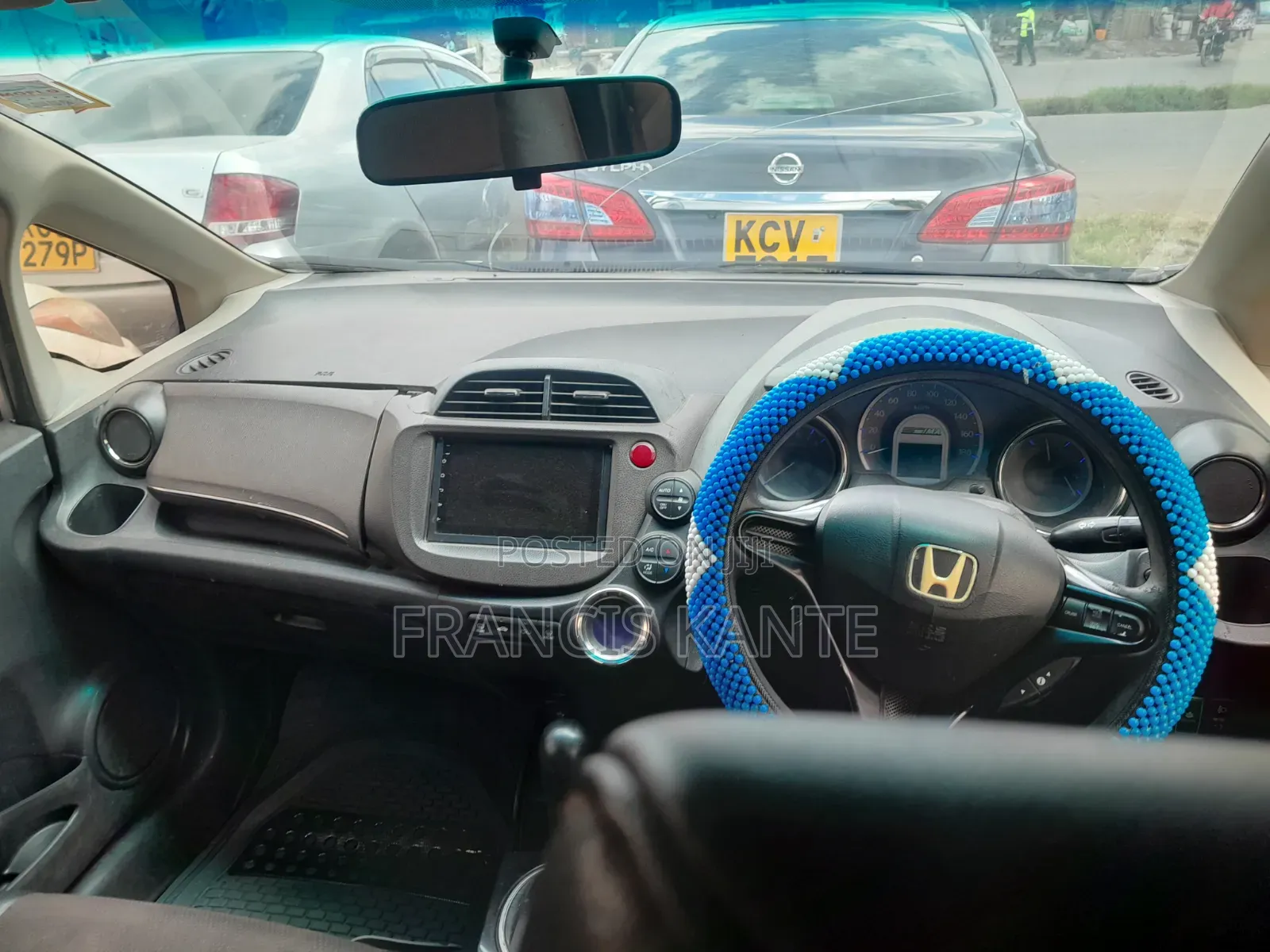 Honda Fit Shuttle 2012 Silver