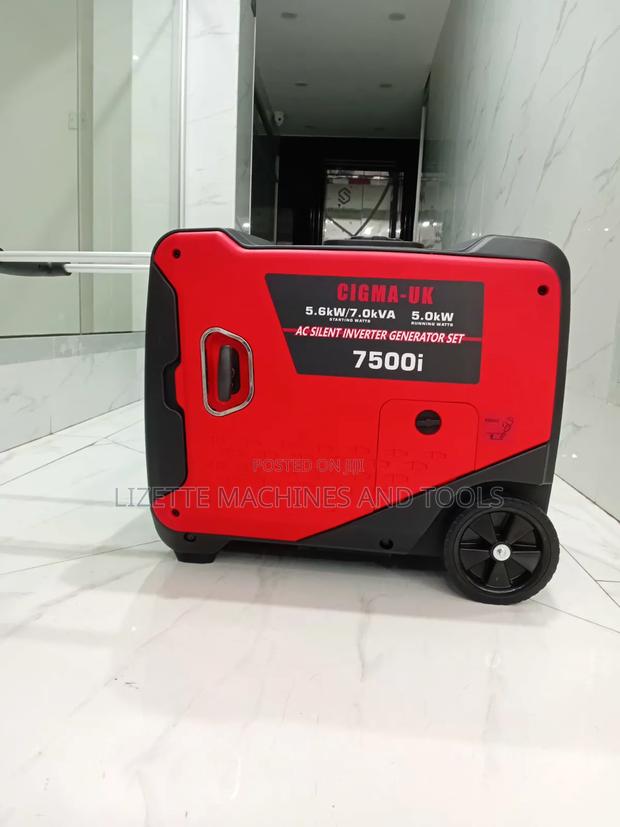 Cigma Uk 7500i 7kva Gasoline Silent Inverter Generator