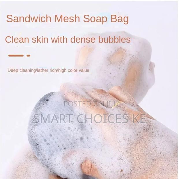 Double Side Soap Net 
Double-Sided Design for Better Cleansing - thumbnail 5